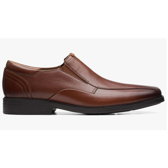 Clarks mens Clarkslite Ave Loafer, Tan Leather, 10.5 US - Picture 1 of 8